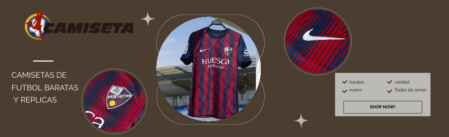 camiseta SD Huesca 2022 2023